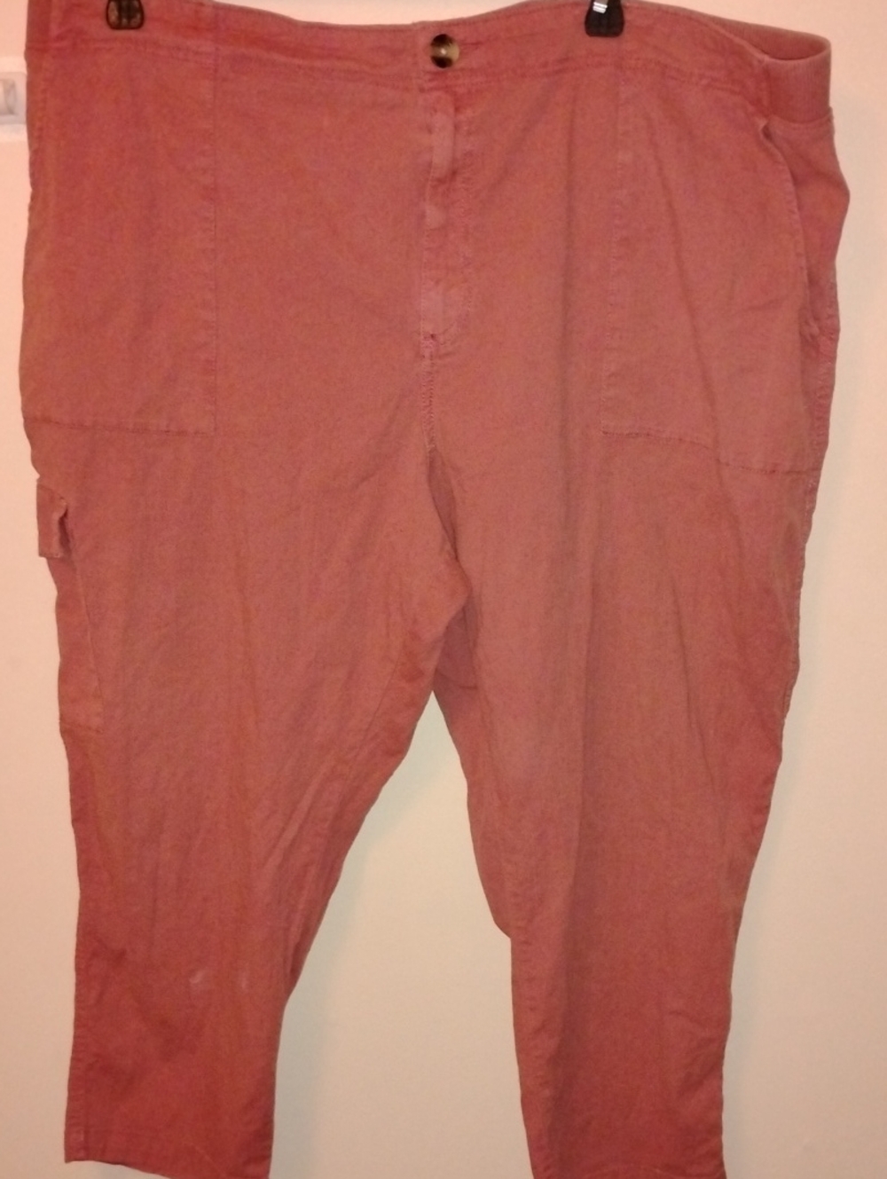 Sonoma Rose color Cropped Women's Khakis